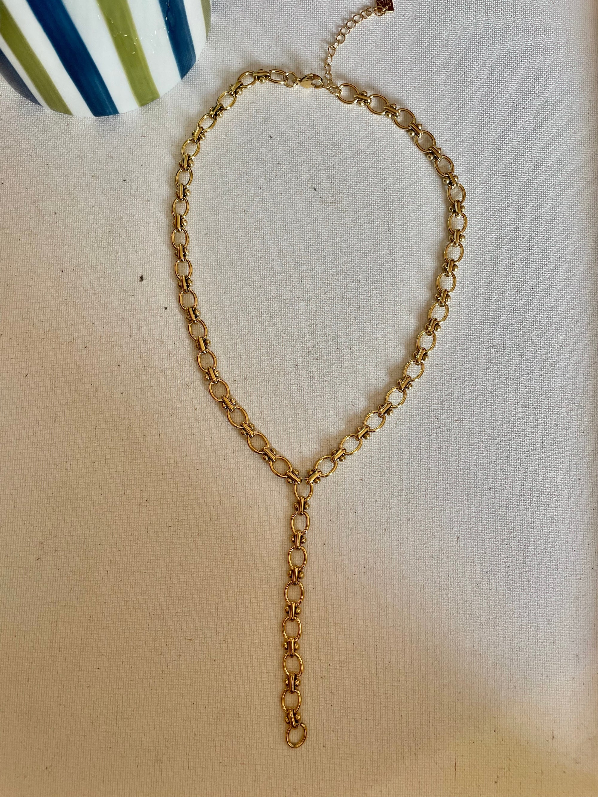 💛 Collier doré long ✨