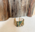 💍 Bague Perles Ajustable 🌿
