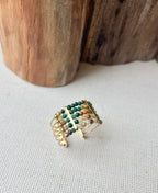 💍 Bague Perles Ajustable 🌿