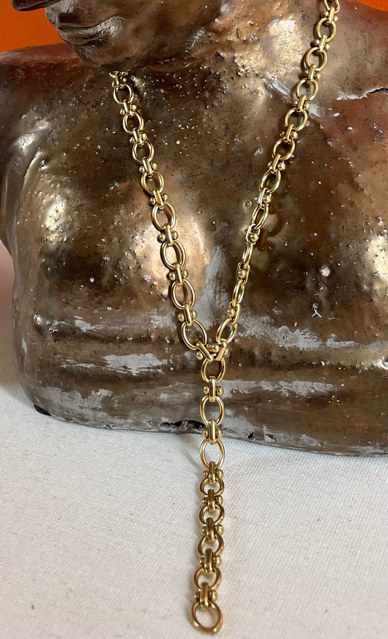 💛 Collier doré long ✨