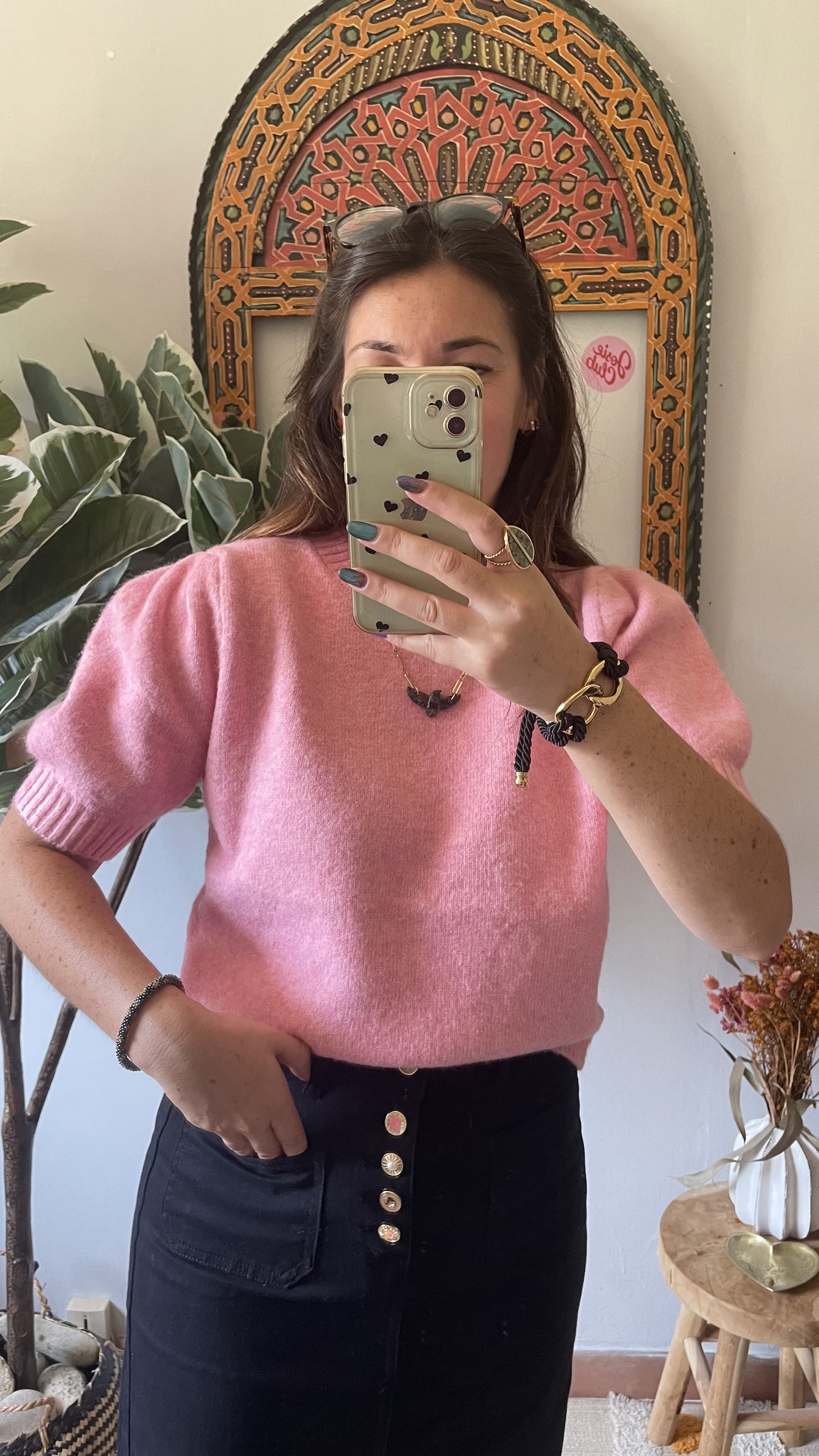 Pull - Rose Poudré