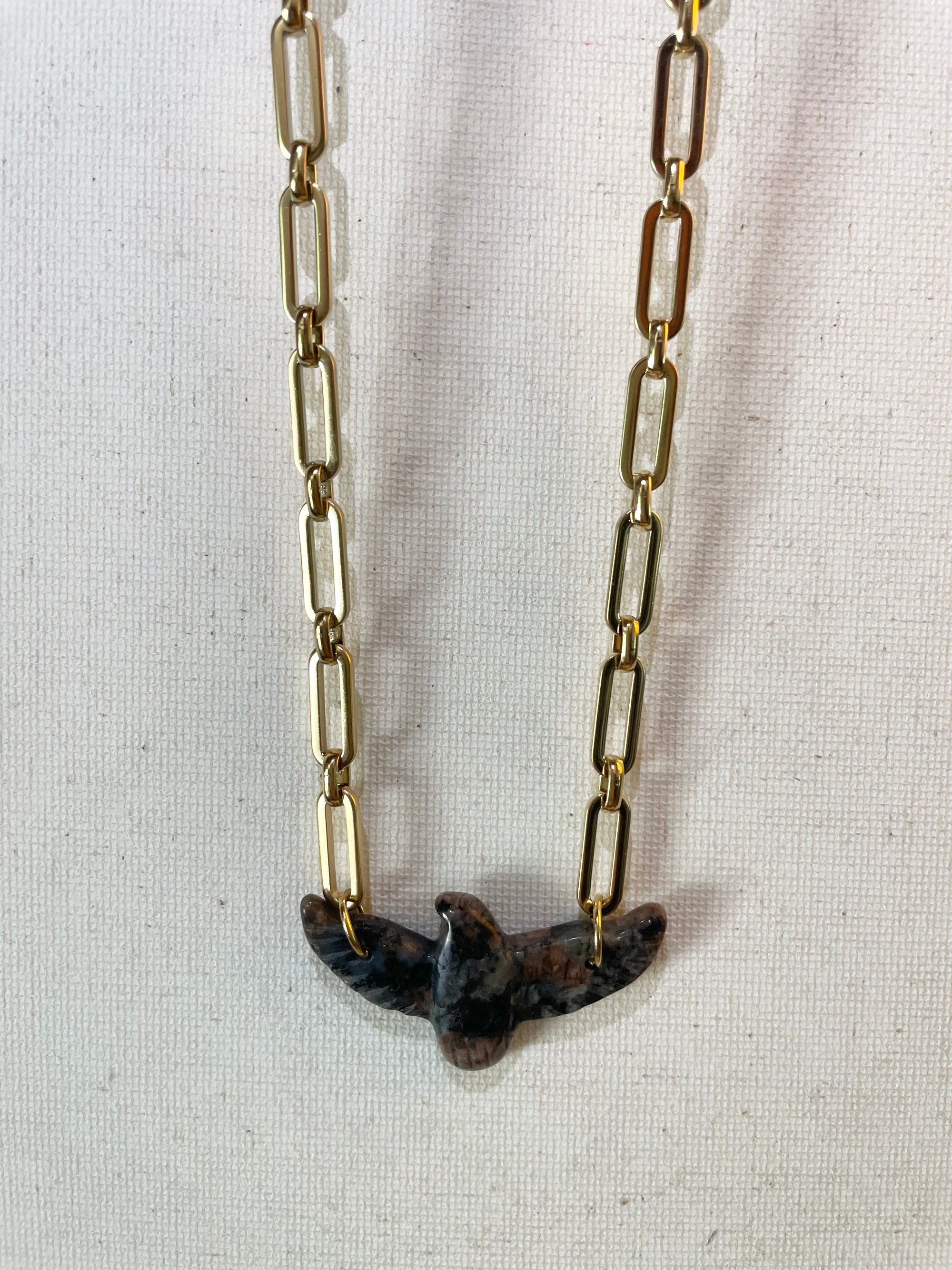 🖤 Collier en Obsidienne 🌑