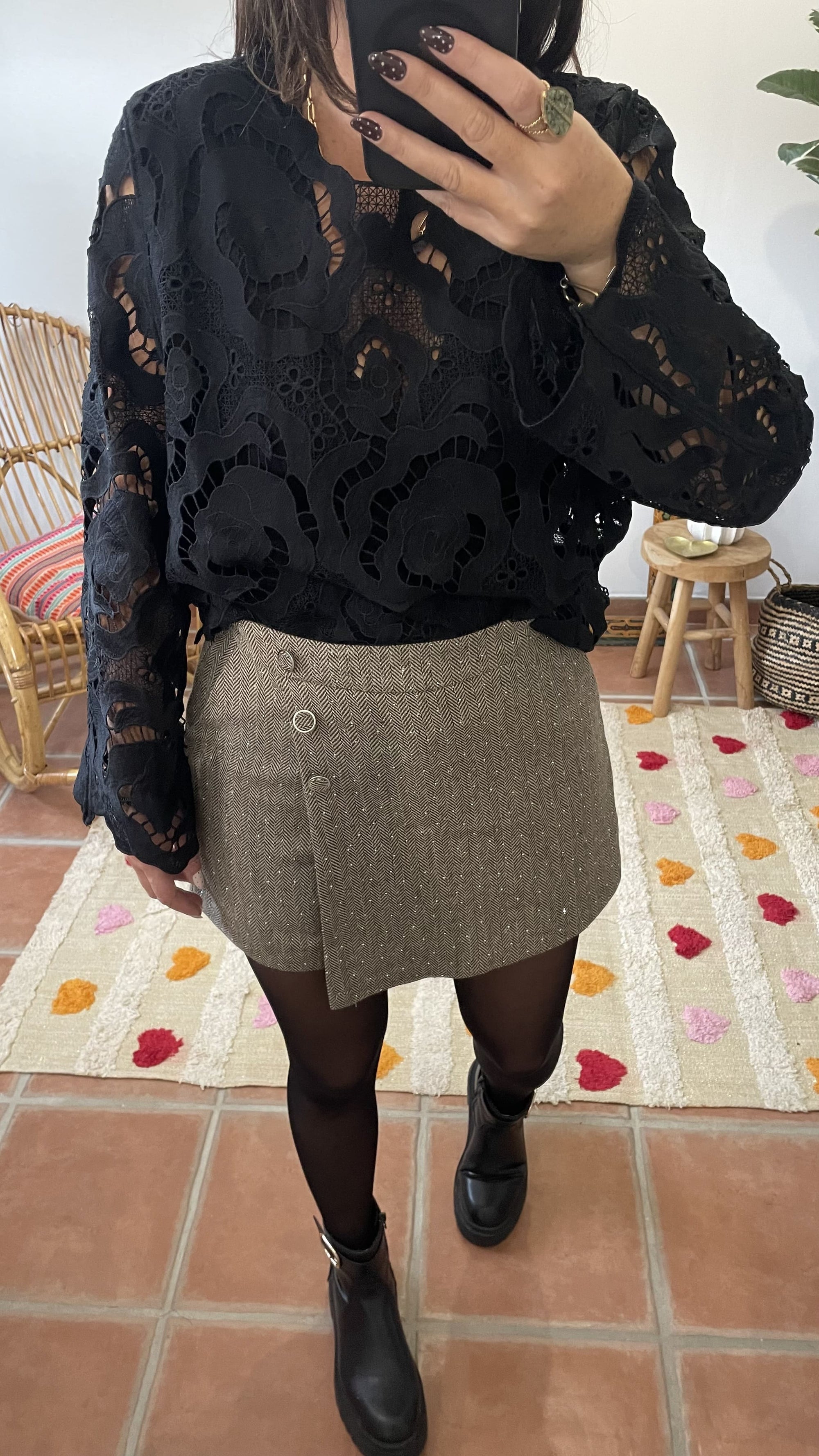 Jupe/Short - Chocolat