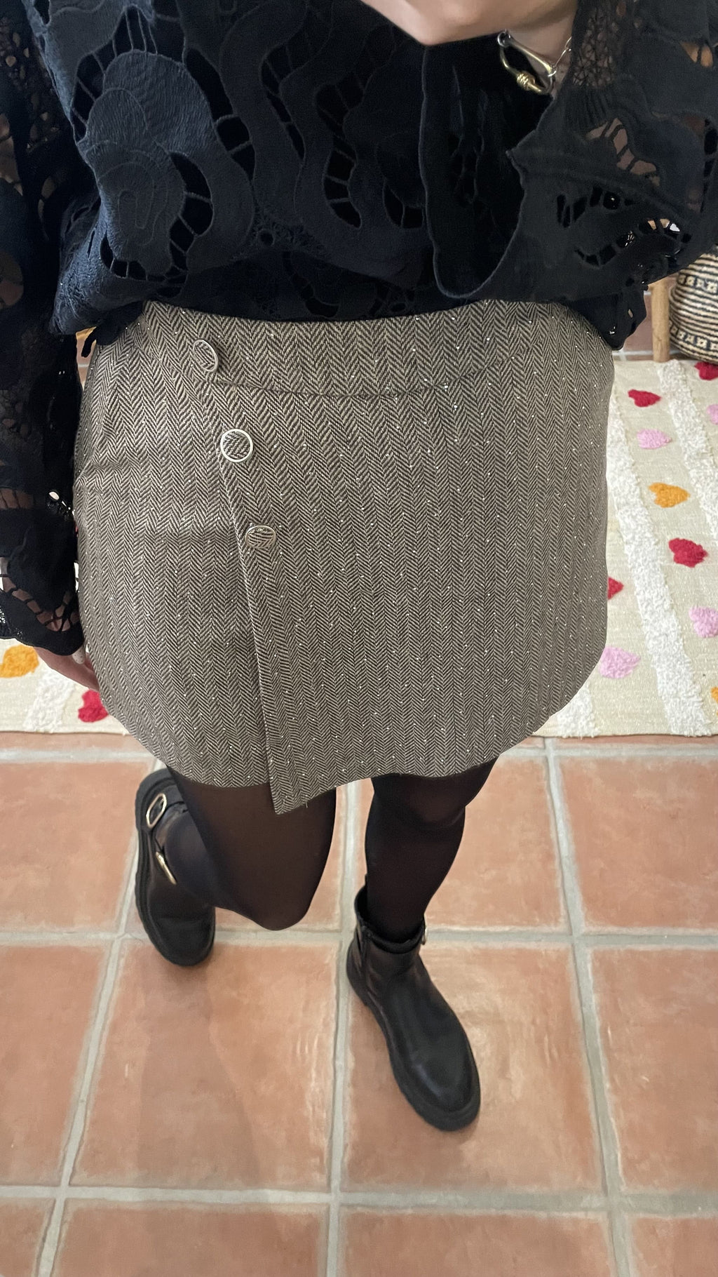 Jupe/Short - Chocolat