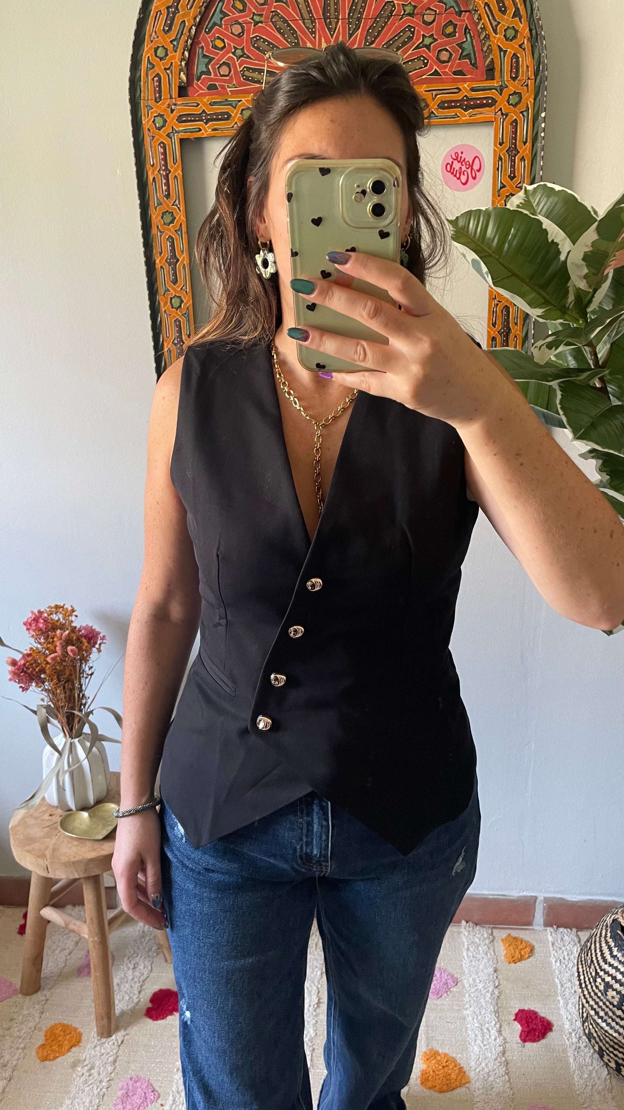 Gilet de Tailleur - Noir