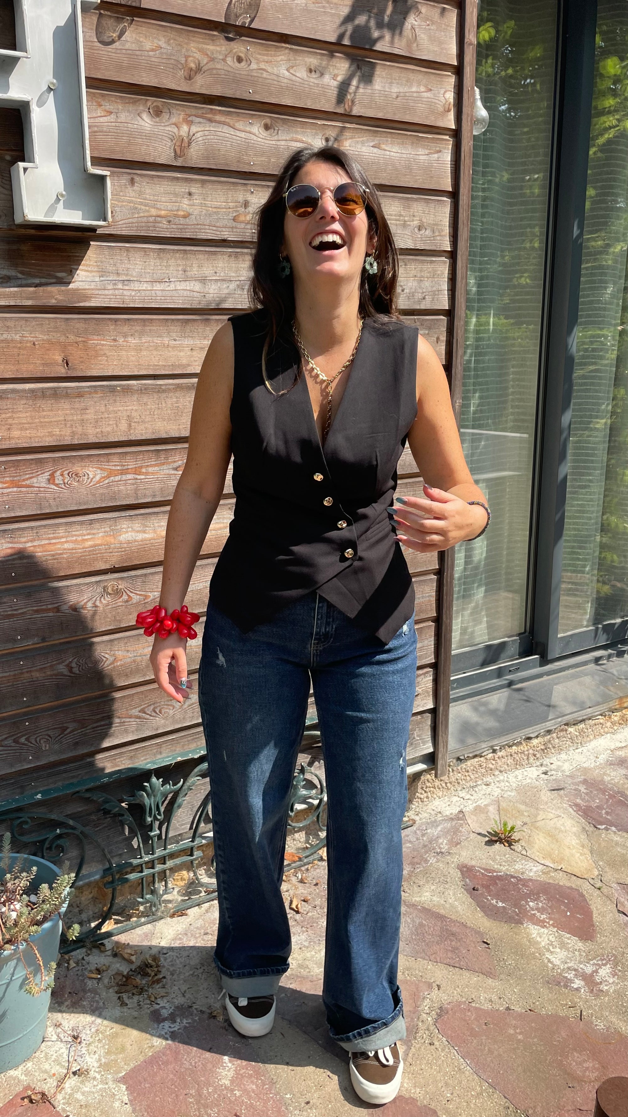 Gilet de Tailleur - Noir
