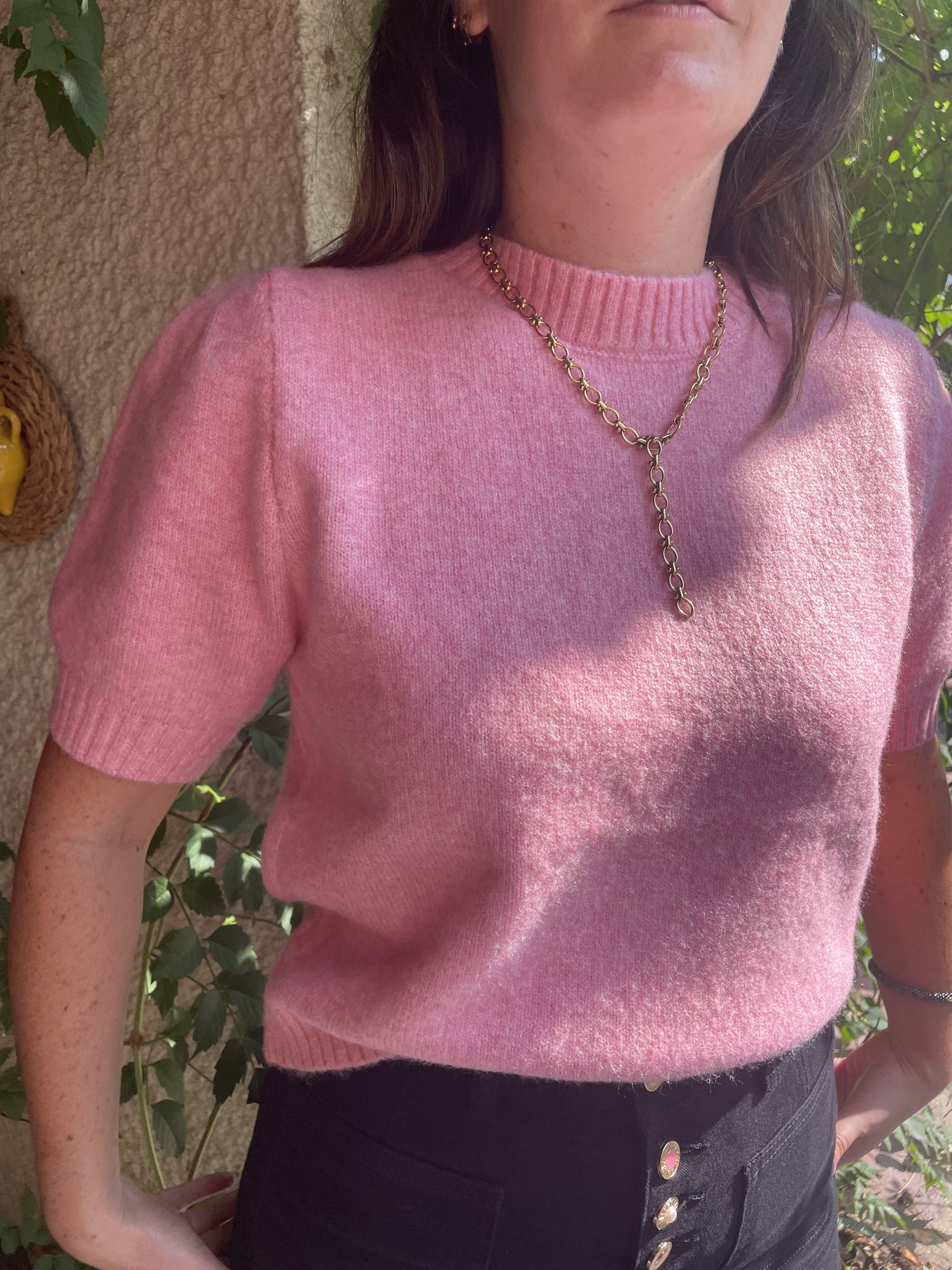 Pull - Rose Poudré