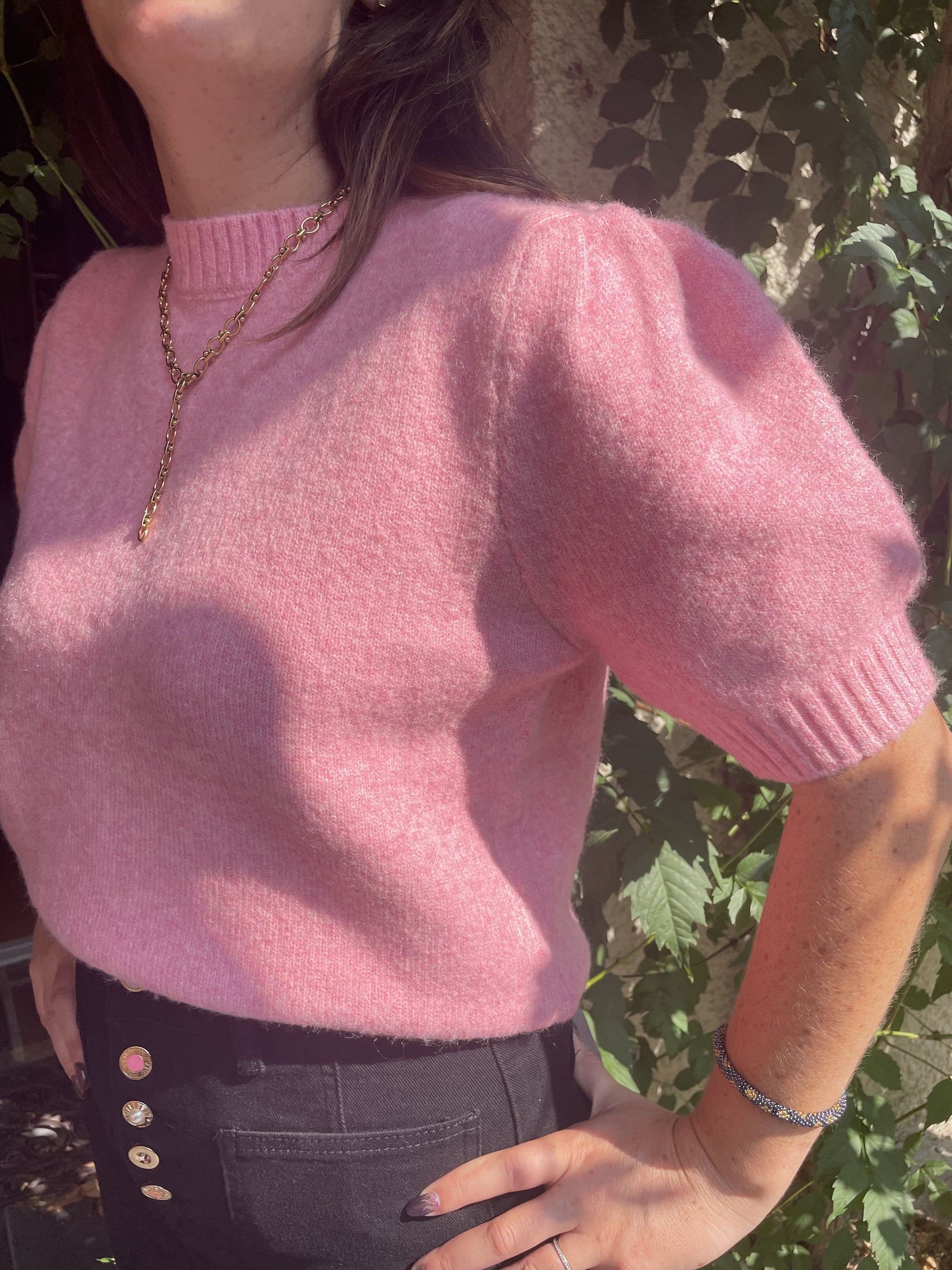 Pull - Rose Poudré