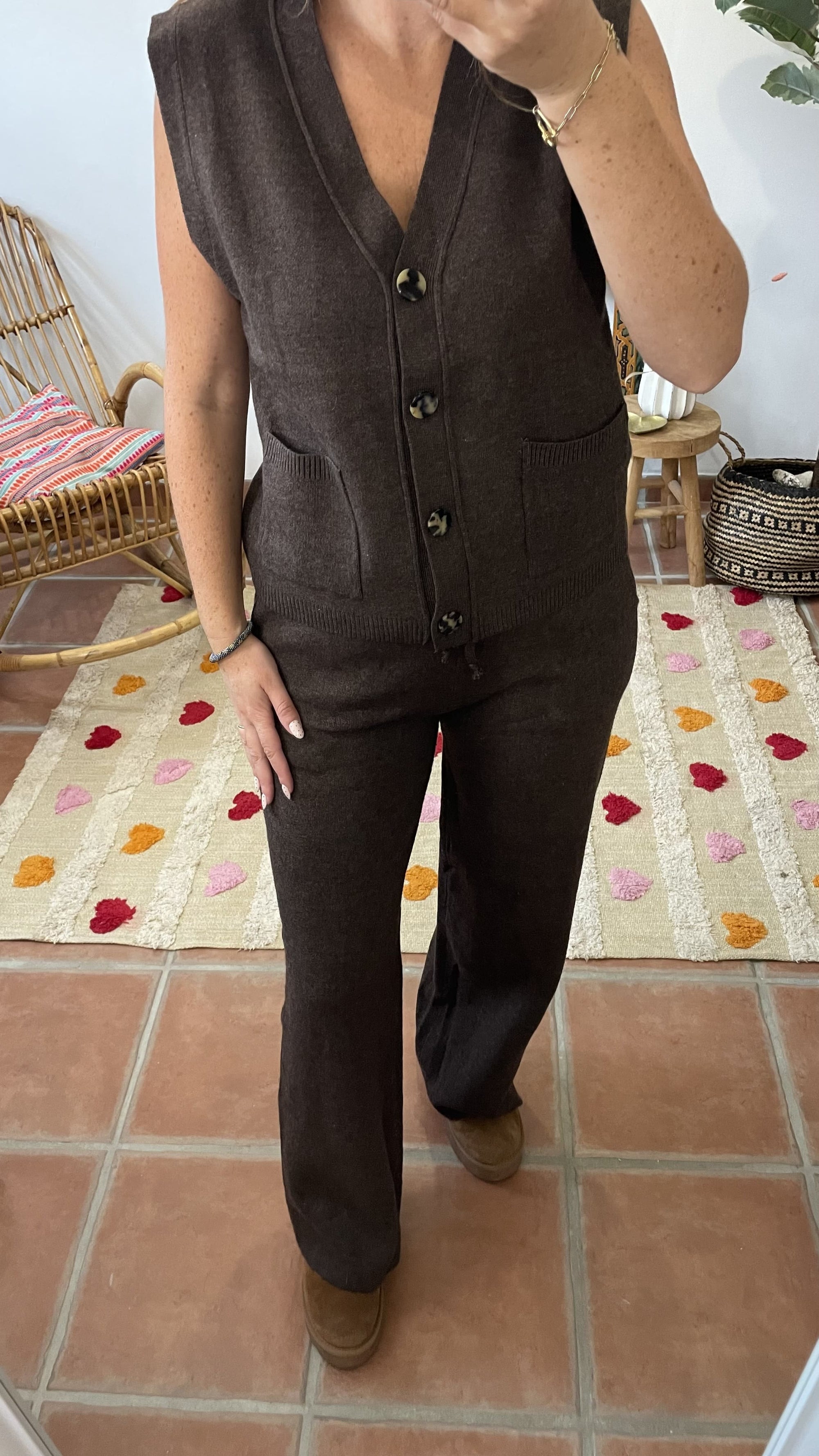 Ensemble « Sofia » – Marron