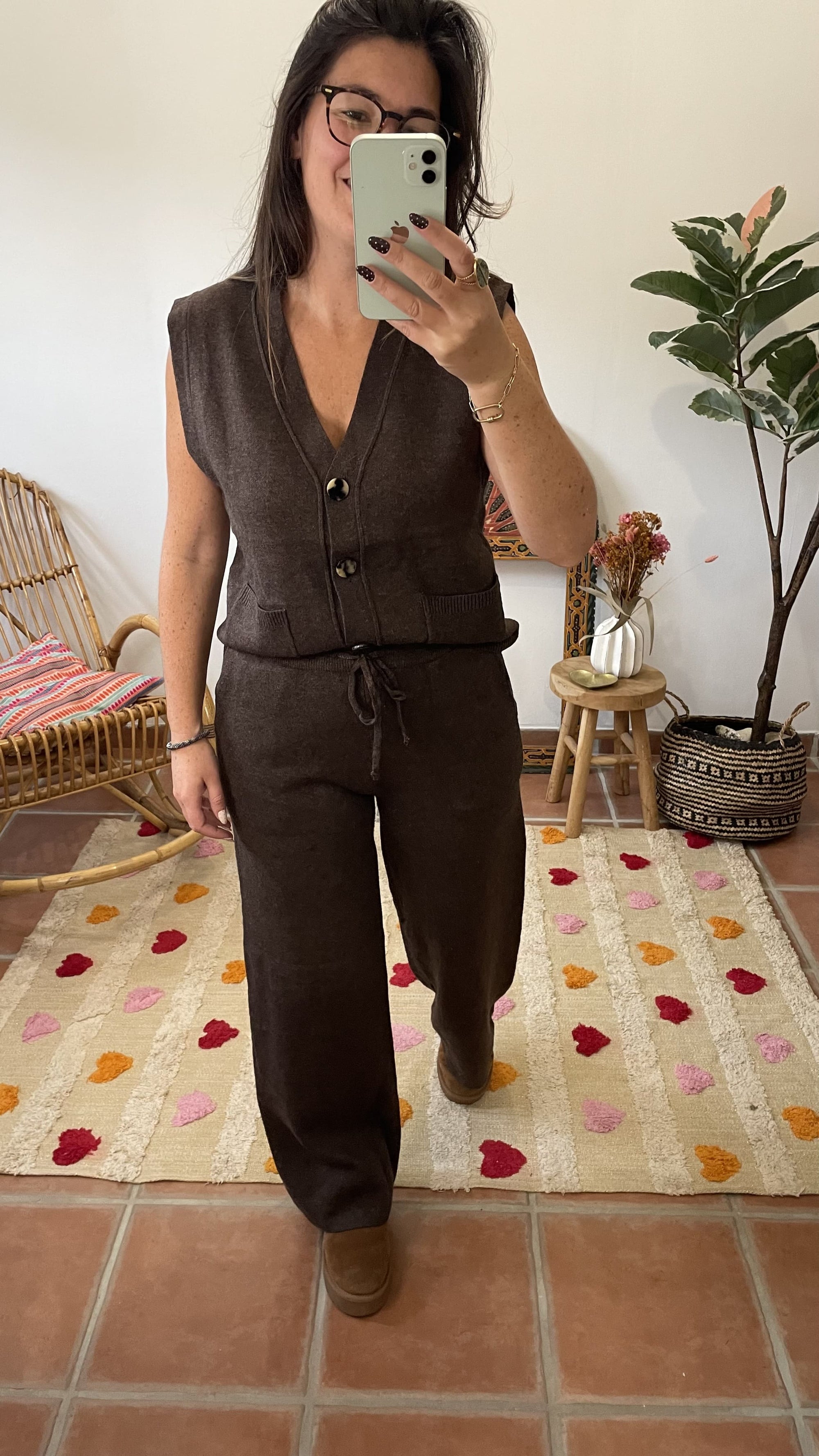 Ensemble « Sofia » – Marron