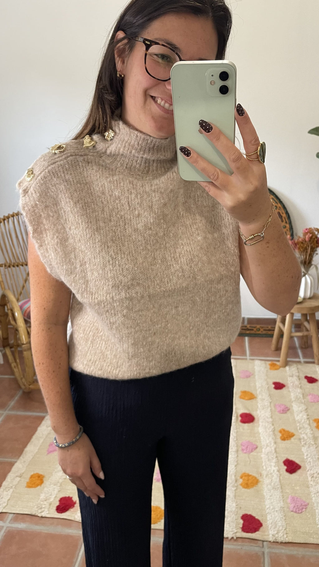 Pull "Hugo" - Beige