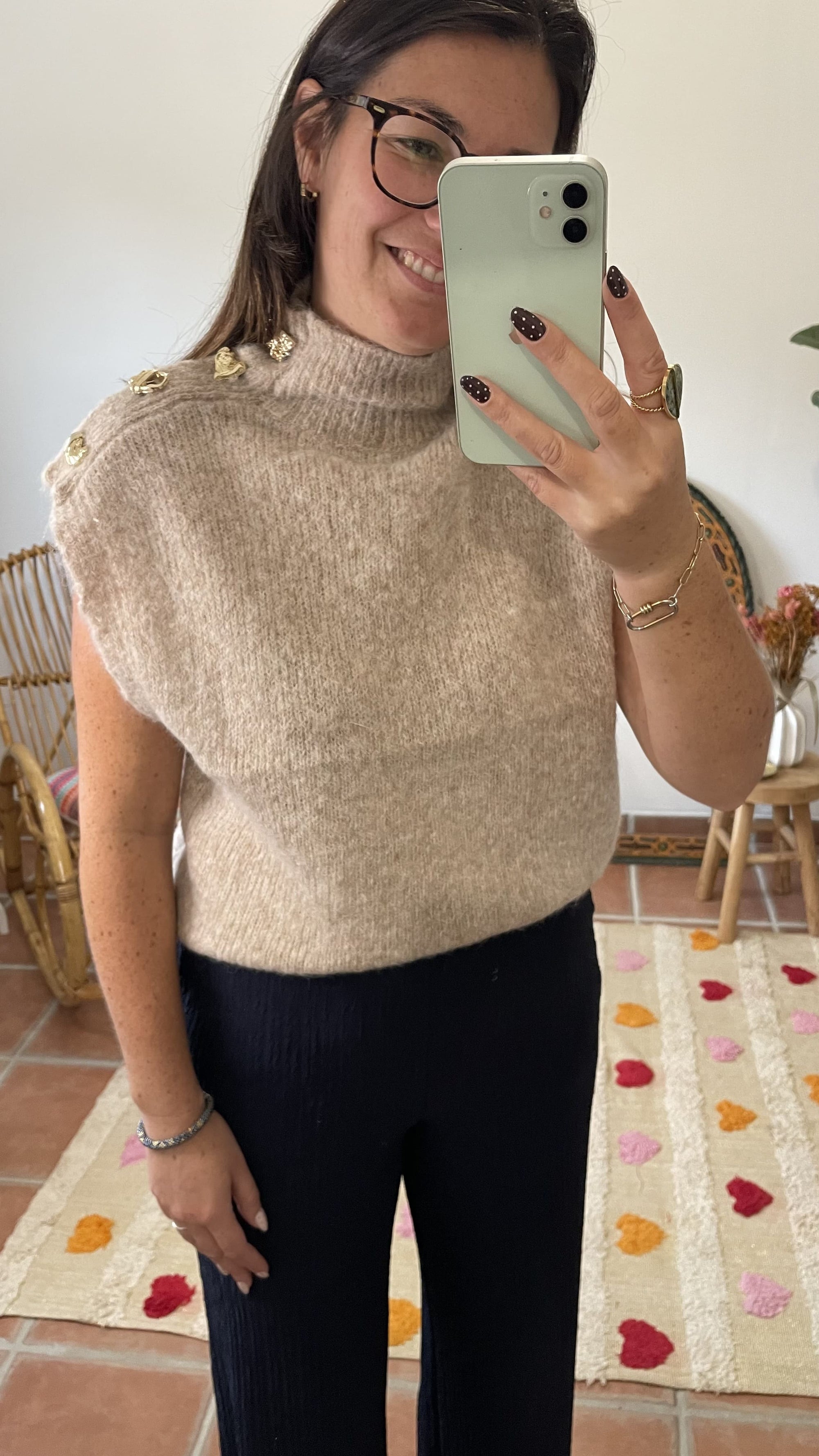 Pull "Hugo" - Beige