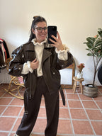 Perfecto oversize - Chocolat