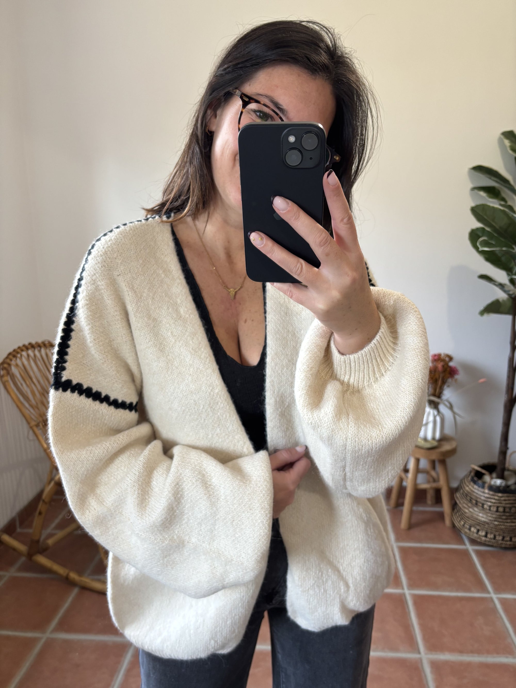 Gilet Pull - Beige