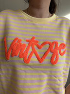 T-shirt Vintage à rayures