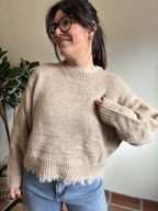 Pull Camel Dentelle