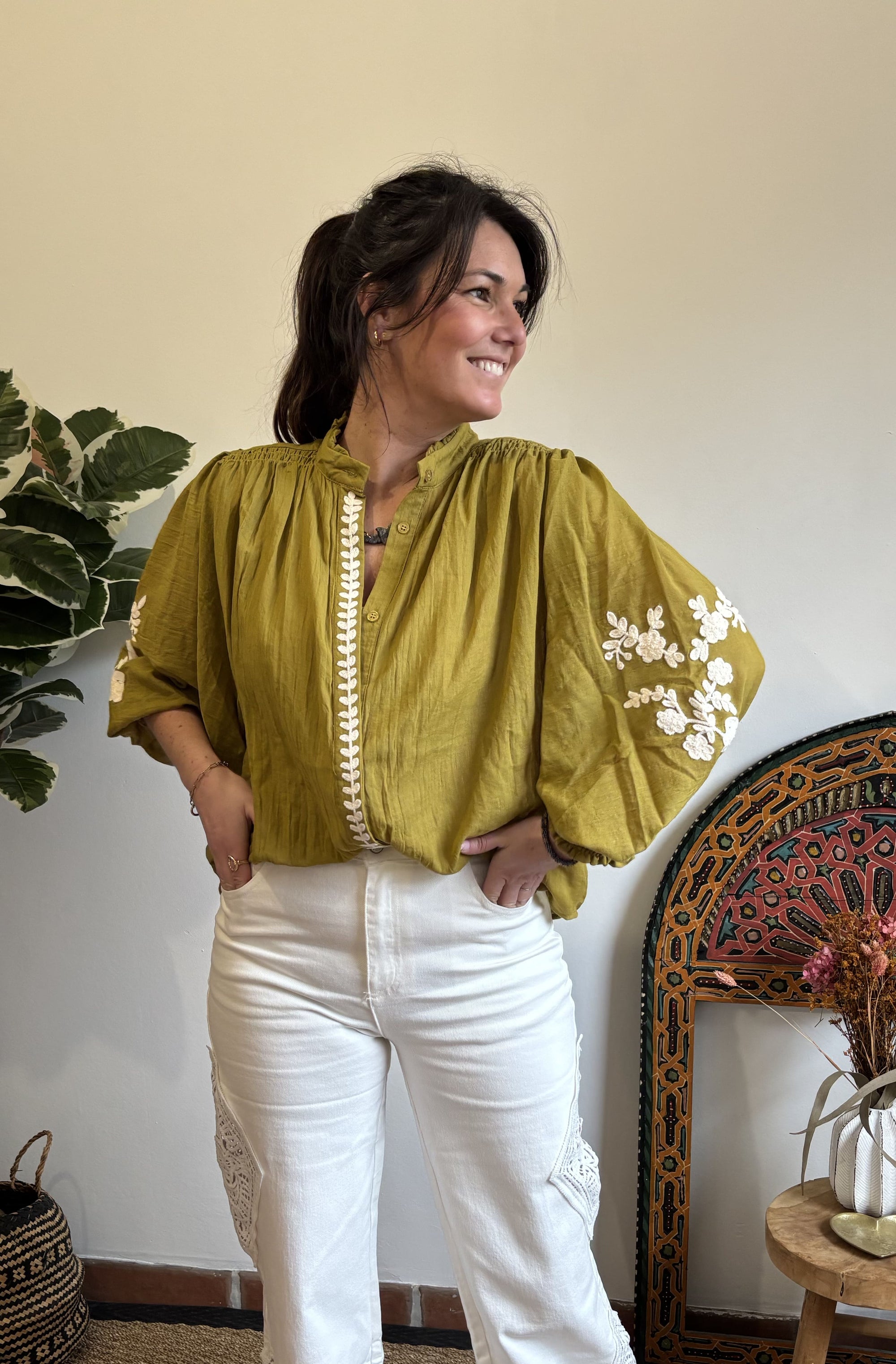 Blouse - Olive