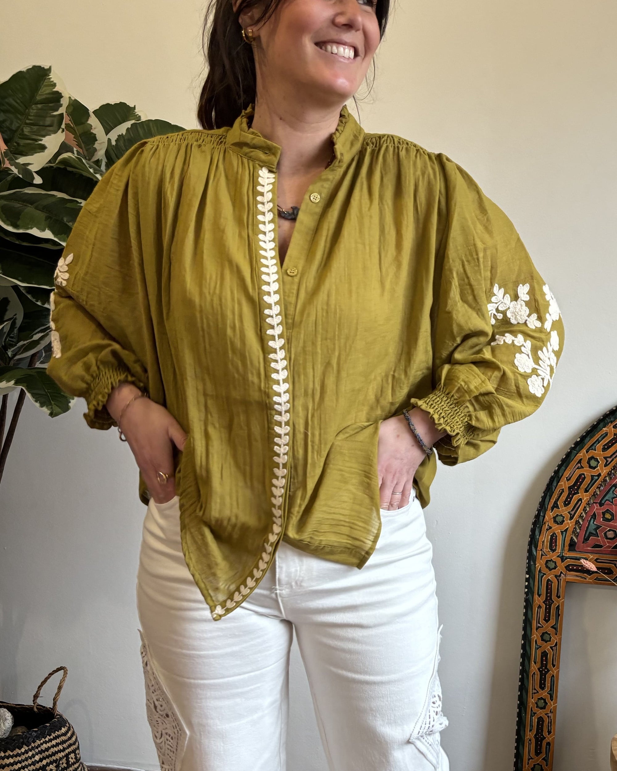 Blouse - Olive
