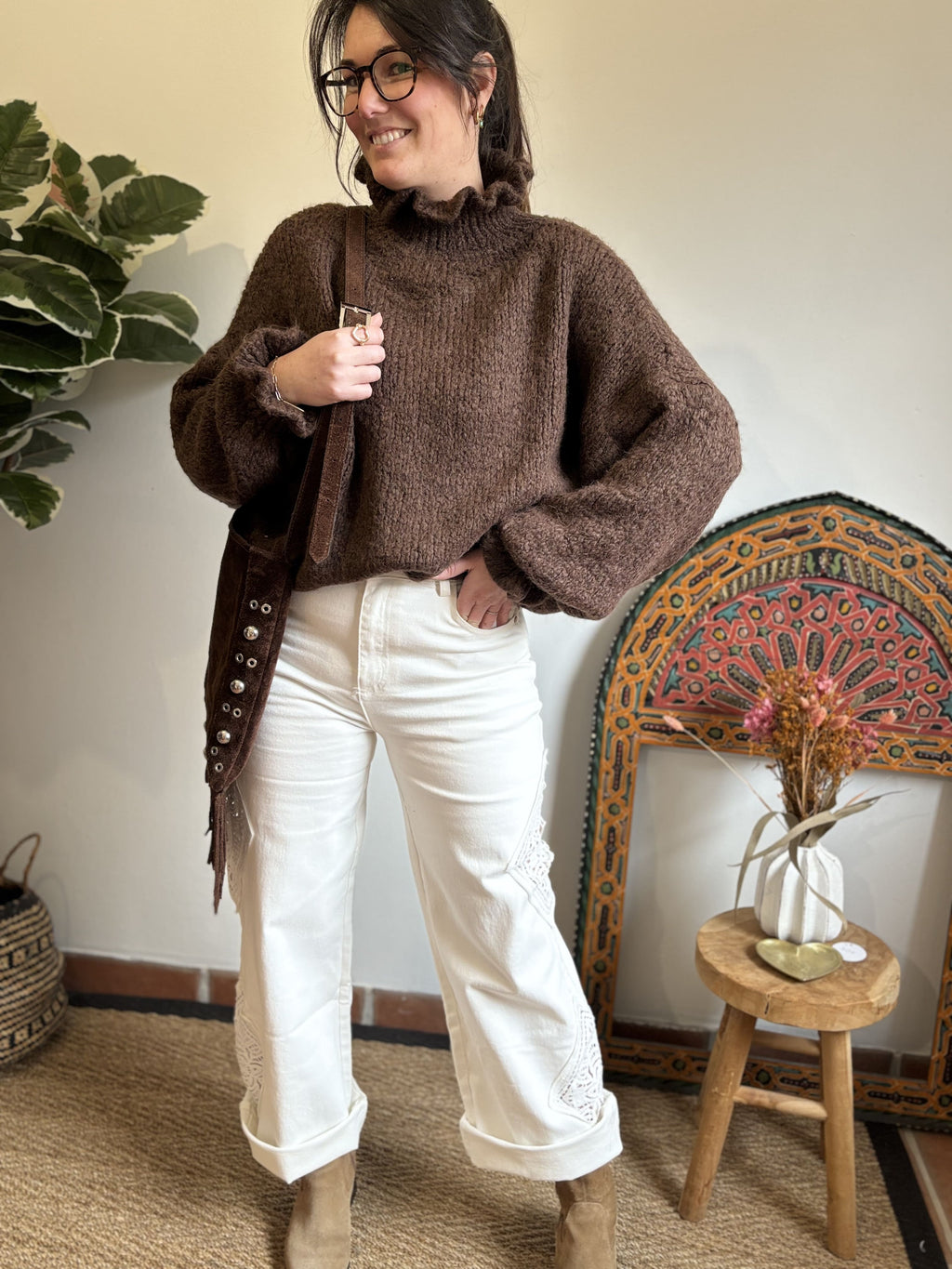 Pantalon crochet - Blanc
