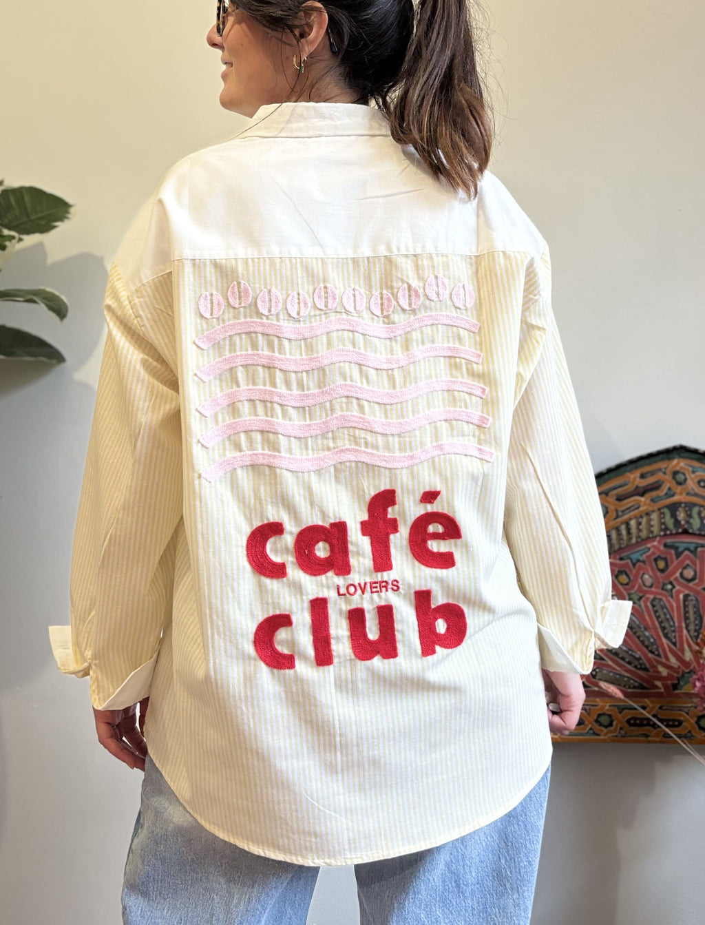 Chemise Lovers Club - Jaune