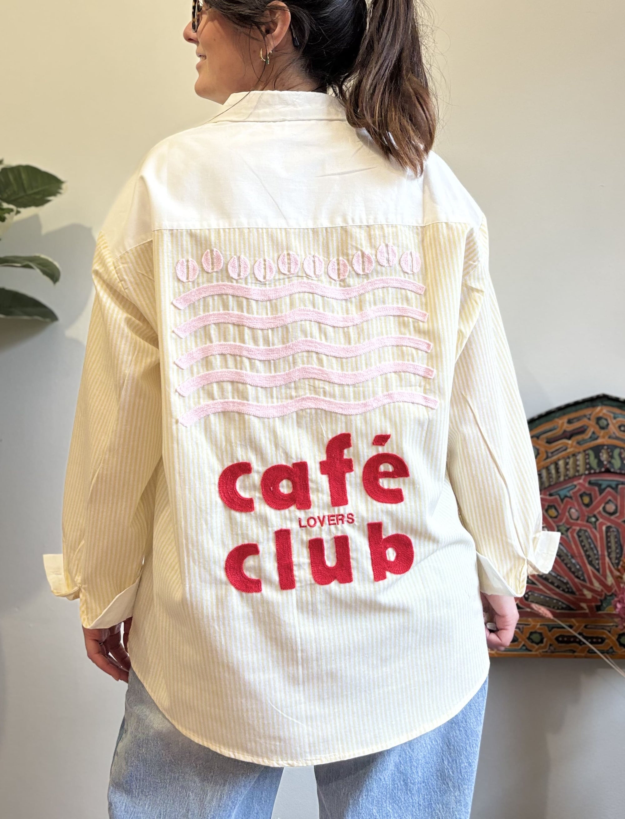 Chemise Lovers Club - Jaune