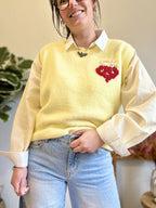 Pull Piment - Jaune
