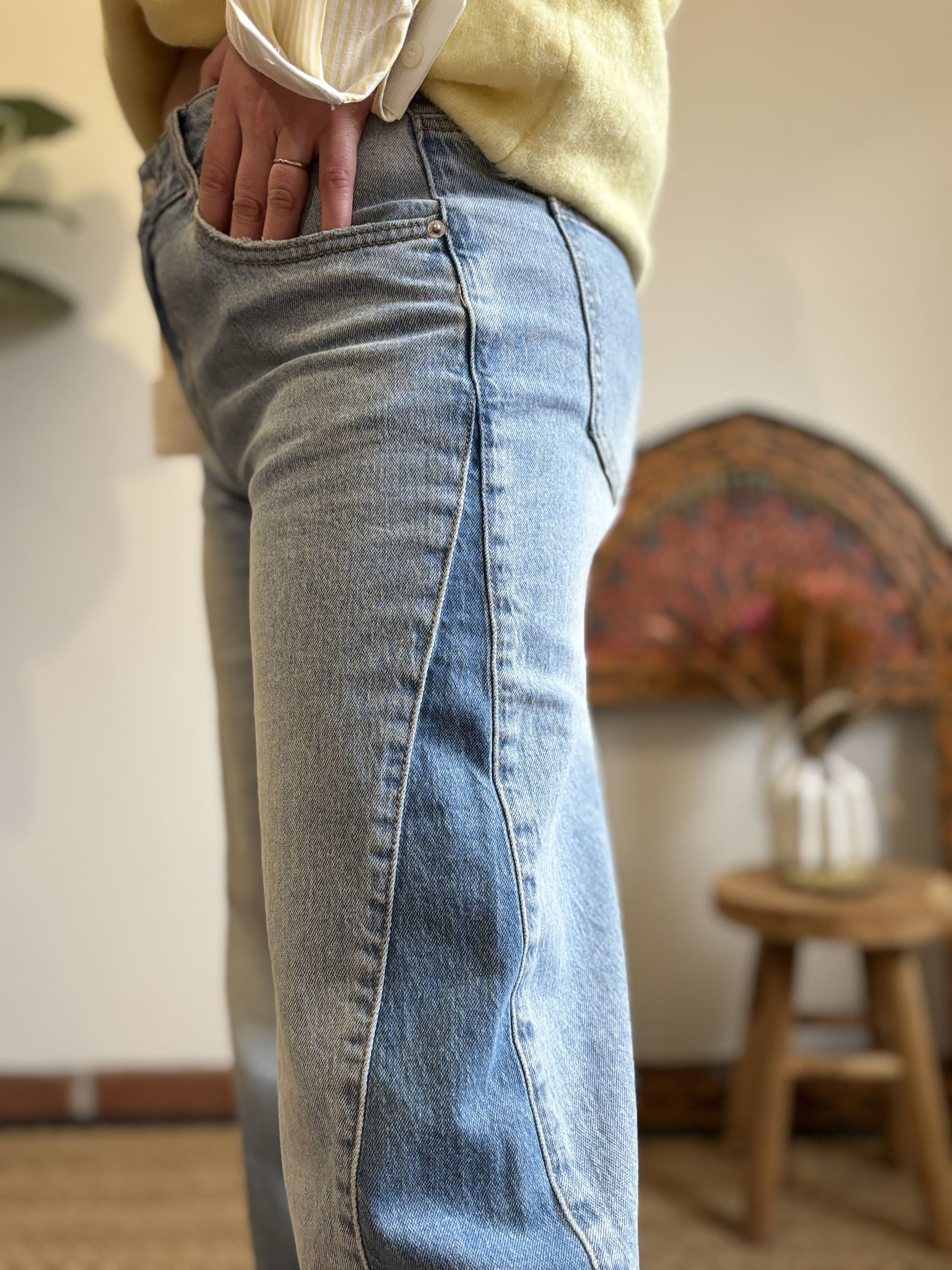 Jean Evasé -  Denim