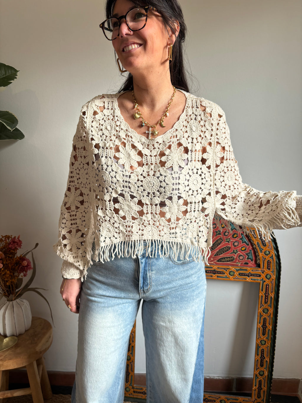 Top à crochet Alba