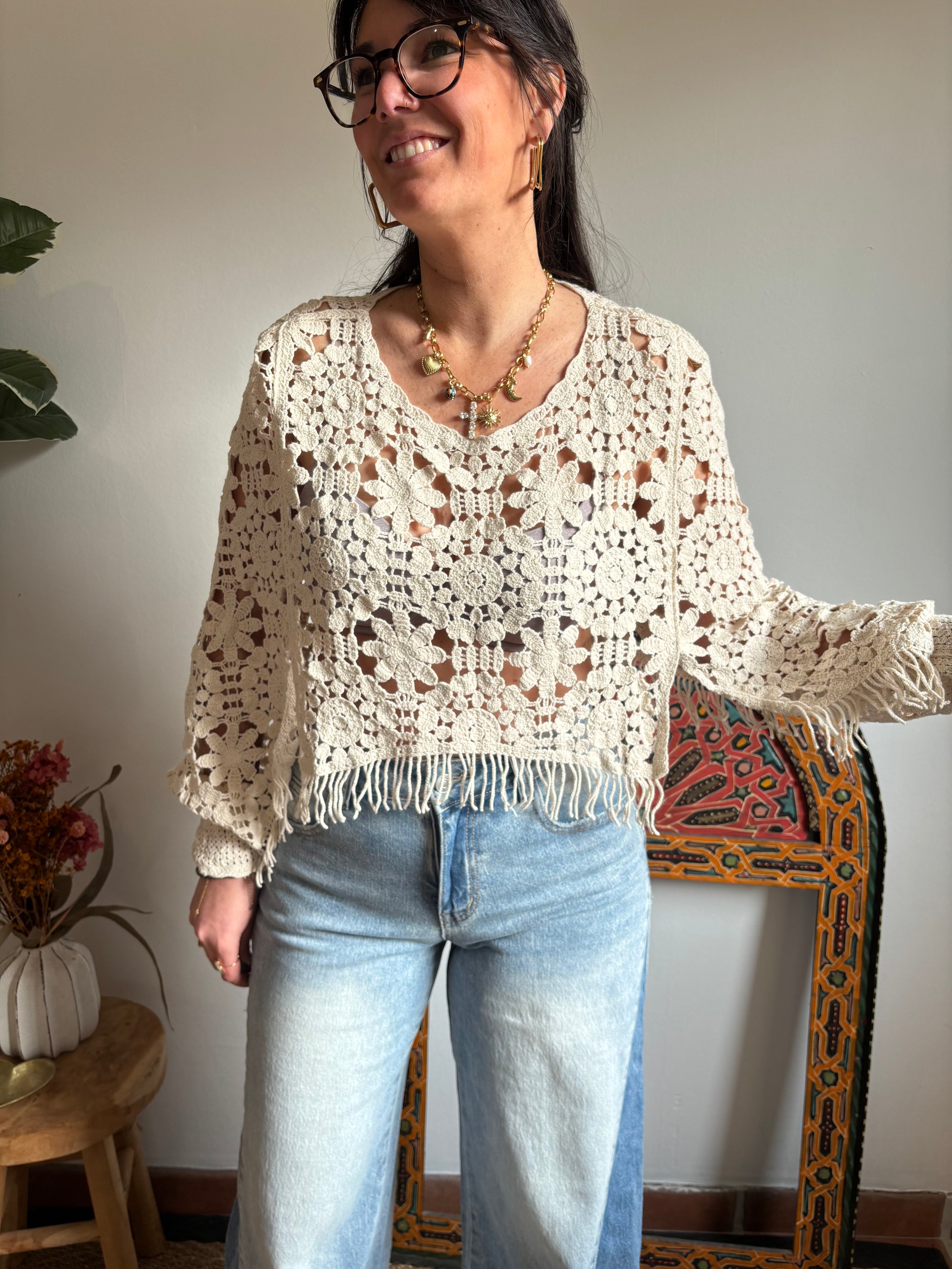 Top à crochet Alba