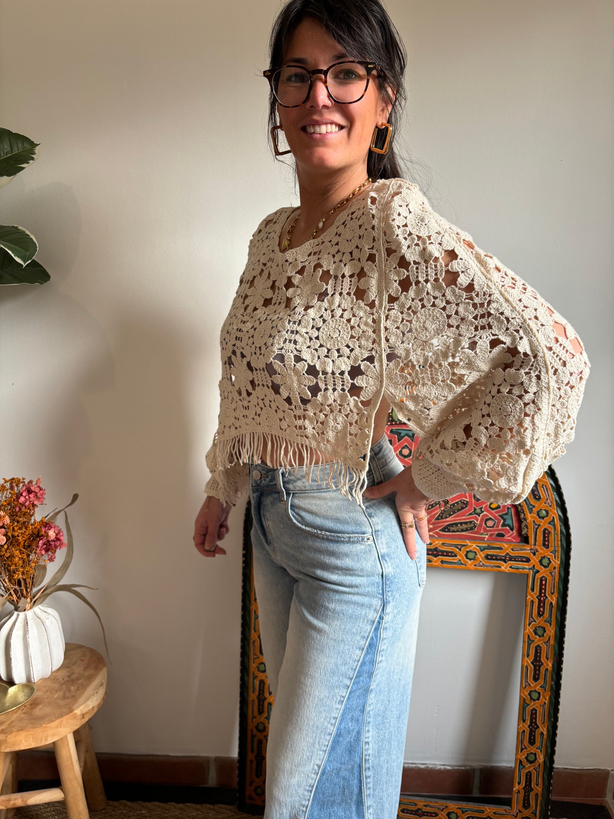 Top à crochet Alba