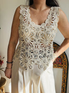 Le débardeur en crochet Sasha