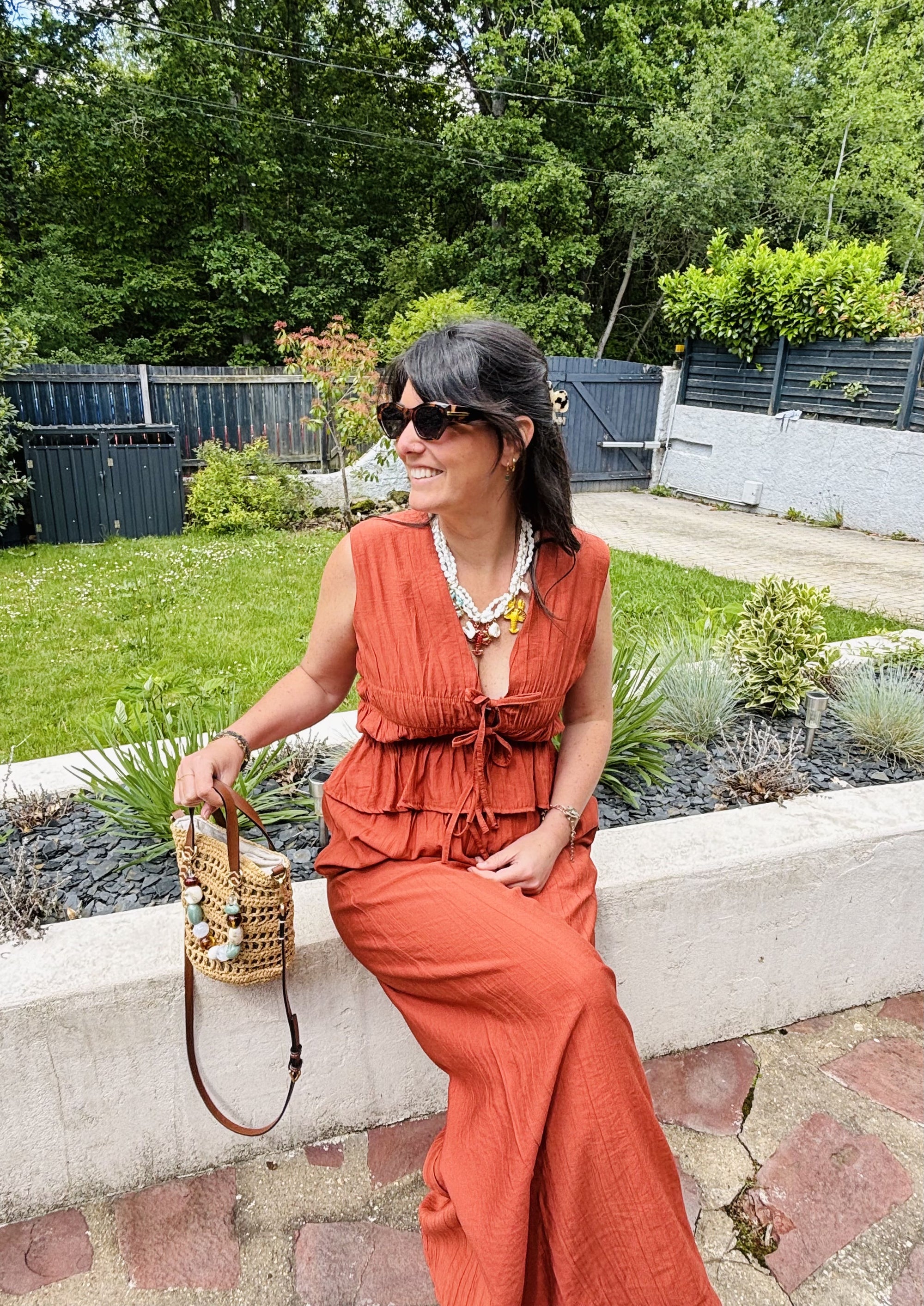 Ensemble Calista – Terracotta Sunset 🧡