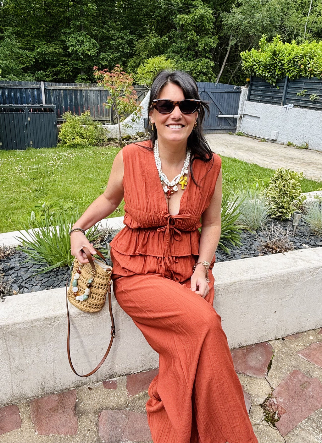 Ensemble Calista – Terracotta Sunset 🧡