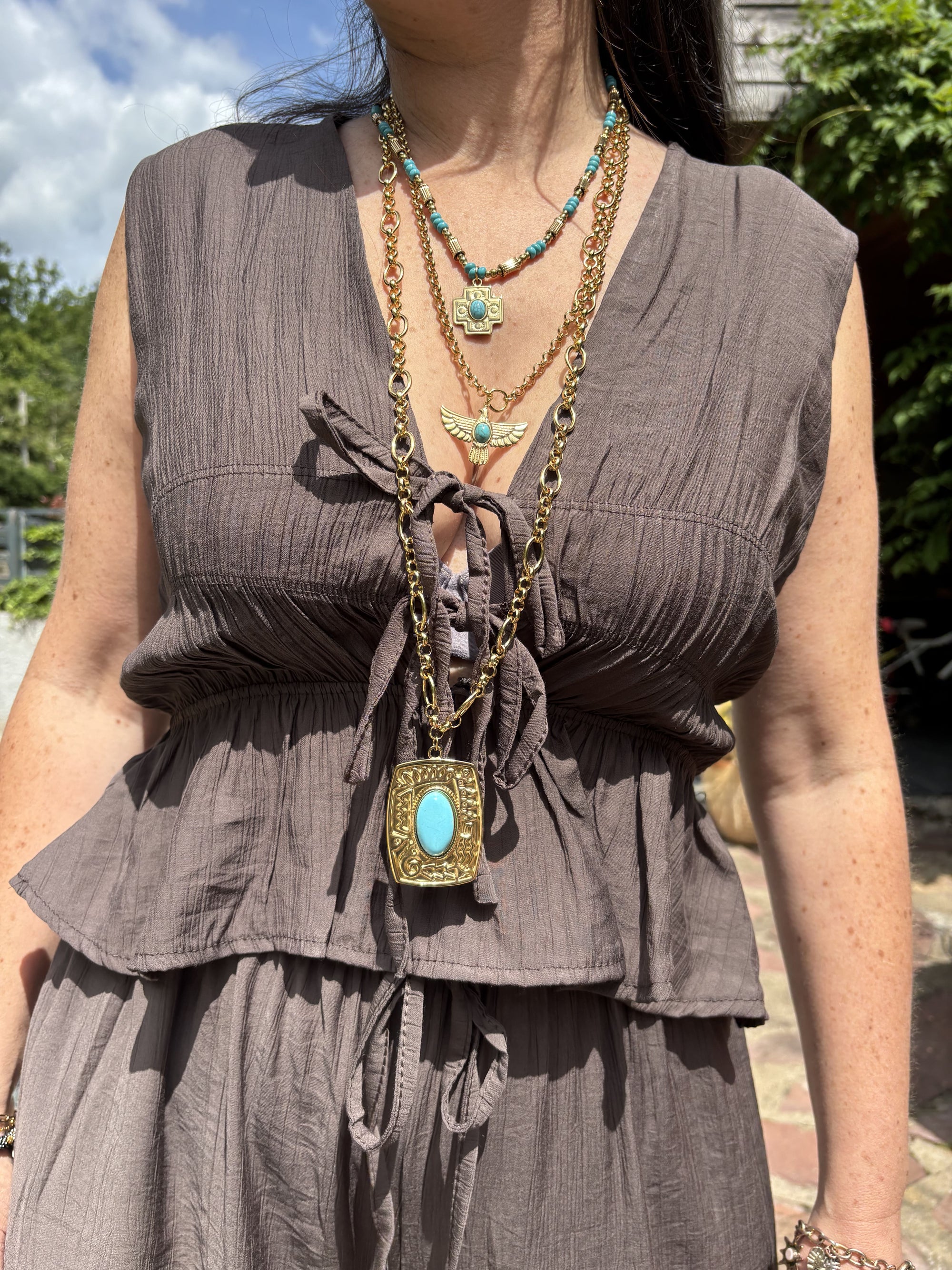 Collier Naïa Turquoise ✨
